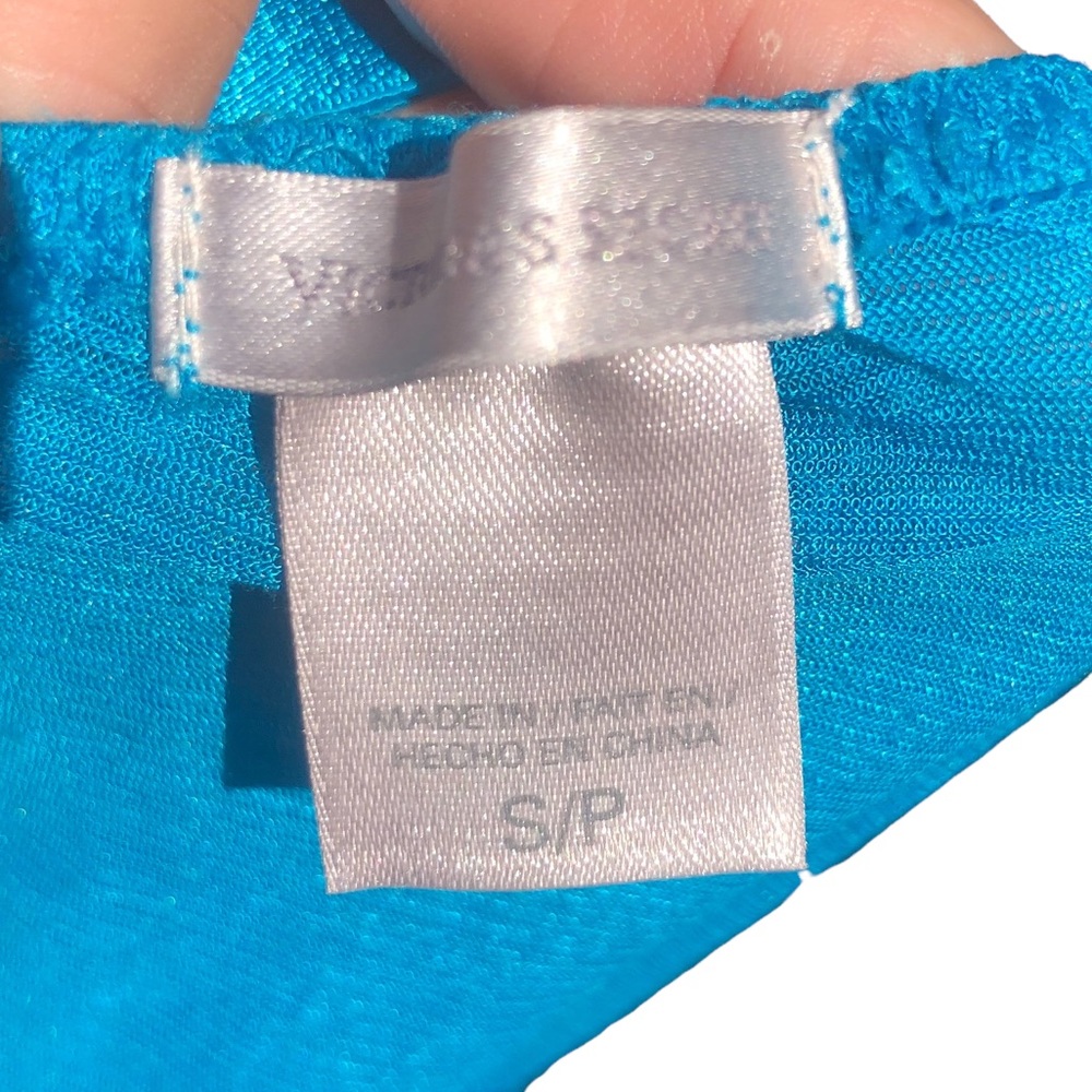 Victoria Secret Sheer Blue Nightie size Small - Picture 4 of 4